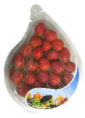 Fresh strawberry at maturity
